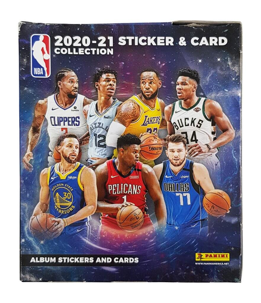 NBA Basketball 2020-21 Empty Album + Card Holder Panini 