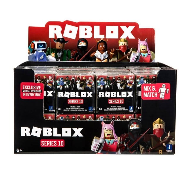 Roblox Full Case Mystery Surprise Blind Bags Box Game Figures Unboxing